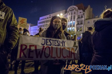 Strajk Kobiet Poznań: Aborcja wszedzie, bo była jest i będzie  Foto: LepszyPOZNAN.pl / Paweł Rychter