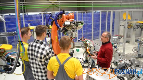 Kształcenie zawodowe w Volkswagen Poznań  Foto: mat. prasowe