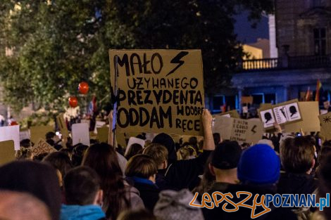 Strajk Kobiet Poznań: Aborcja wszedzie, bo była jest i będzie  Foto: LepszyPOZNAN.pl / Paweł Rychter