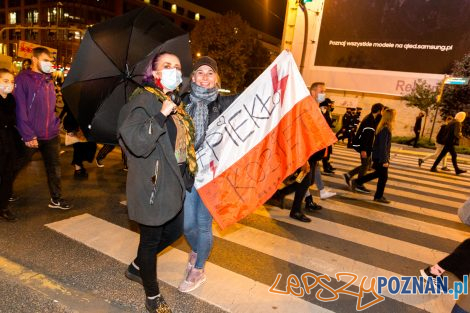 Strajk Kobiet Poznań: Aborcja wszedzie, bo była jest i będzie  Foto: LepszyPOZNAN.pl / Paweł Rychter