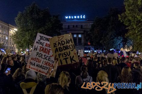 Strajk Kobiet Poznań: Aborcja wszedzie, bo była jest i będzie  Foto: LepszyPOZNAN.pl / Paweł Rychter