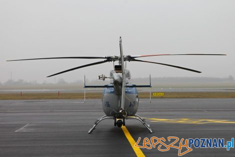 Policyjny Bell 407GXi  Foto: materiały prasowe / KWP Poznań