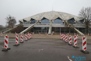 Tymczasowy parking dla mieszkańców Łazarza  Foto: materiały prasowe / ZDM