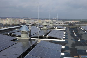 Panele w PSM Winogrady  Foto: materiały prasowe IBC Solar