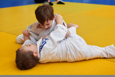 Bezpieczny student, bezpieczny poznaniak - zajęcia Judo  Foto: materiały prasowe / Akademii Judo Poznań