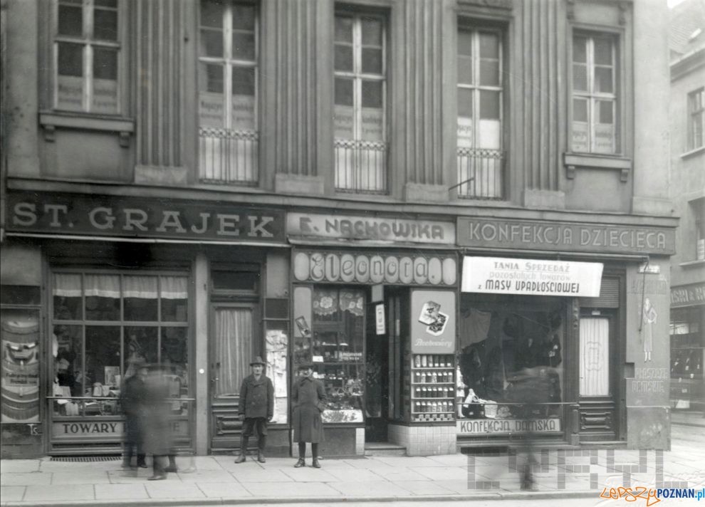 Stary Rynek [Pałac Mielżyńskich] sklepy  Foto: Foto Luna / MKZ