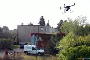 Dron lata nad miastem  Foto: materiały prasowe / UMP