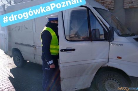 Kontrola Policji  Foto: KW Policji w Poznaniu 