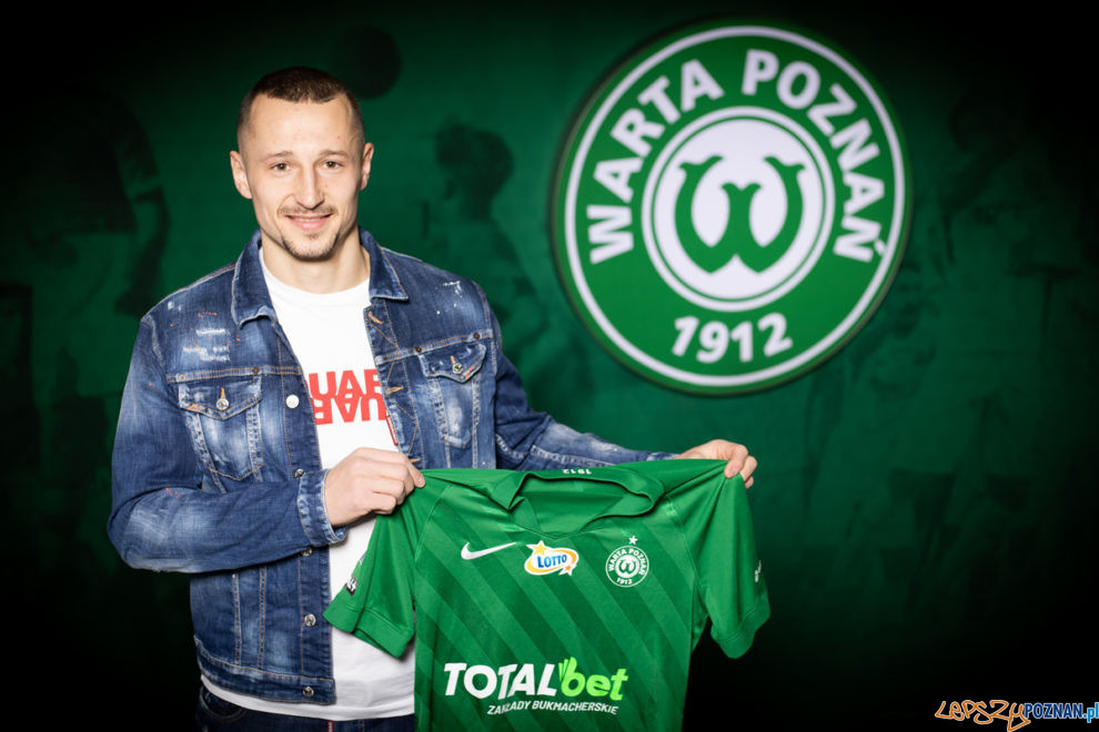 Adam Zrelak - Warta Poznań  Foto: materiały prasowe / Klaudia Berda / Warta Poznań