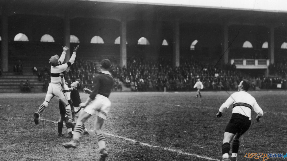 Mecz Legia Poznań - Śmigły Wilno 3-2 1934 [NAC]___  Foto: NAC / domena publiczna 