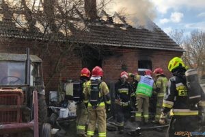 Pomoc dla rodziny, której ogień strawił dom  Foto: UM w Mosinie