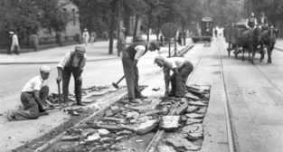 Fredry remont 1935 [NAC IKC]  Foto: NAC / IKC / domena publiczna