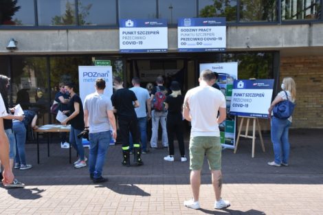 Swarzędz - punkt szczepień  Foto: I. Paprzycka / UMiG Swarzędz