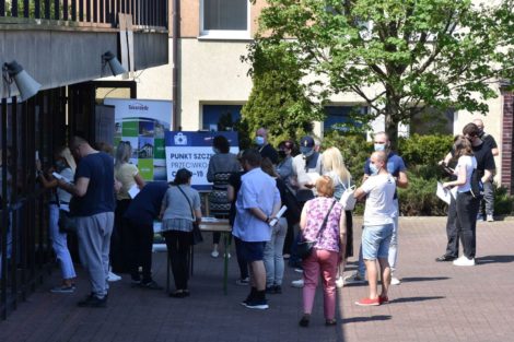 Swarzędz - punkt szczepień  Foto: I. Paprzycka / UMiG Swarzędz