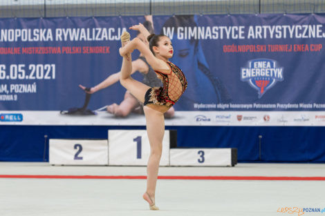 Ogólnopolska rywalizacja w gimnastyce artystycznej  Foto: lepszyPOZNAN.pl/Piotr Rychter