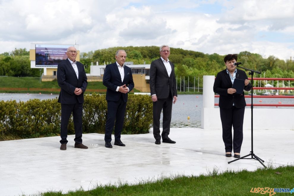 Konferencja prasowa przed Mistrzpstwami Europy w kajakarstwie  Foto: materiały prasowe / UMP