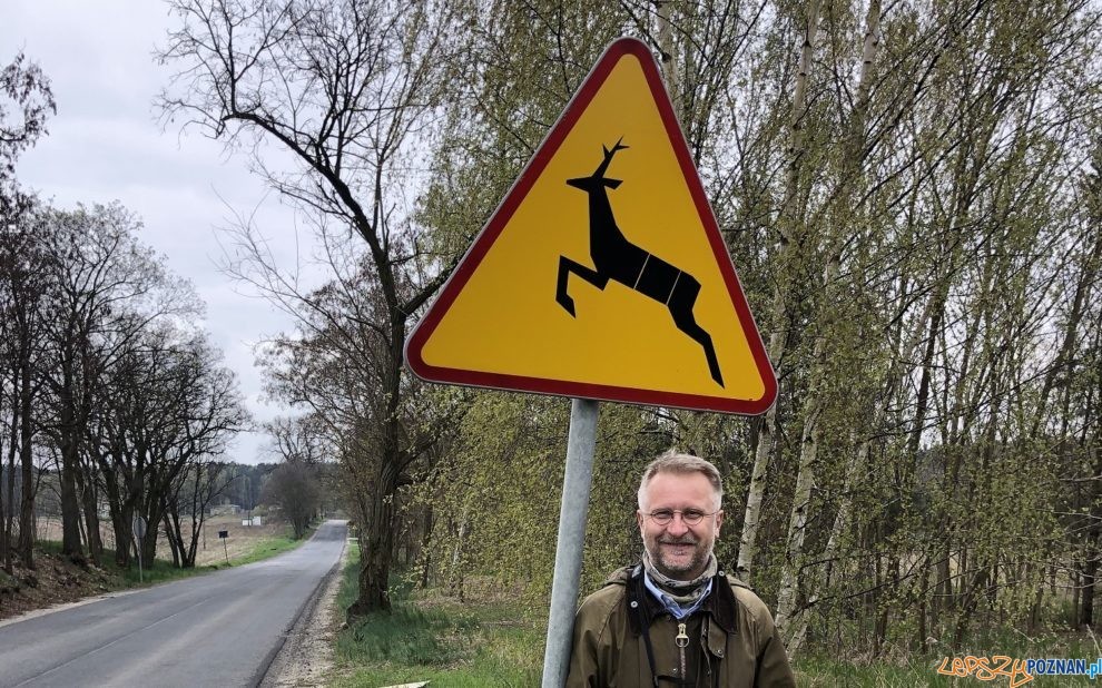 Piotr Tryjanowski - zwierzęta na znakach drogowych  Foto: Uniwerystet Przyrodniczy w Poznaniu 