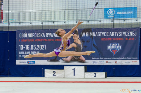 Ogólnopolska rywalizacja w gimnastyce artystycznej  Foto: lepszyPOZNAN.pl/Piotr Rychter