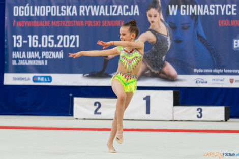 Ogólnopolska rywalizacja w gimnastyce artystycznej  Foto: lepszyPOZNAN.pl/Piotr Rychter