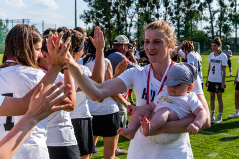 Finał Polskiej Ligi Lacrosse Kobiet: 1. miejsce, Mistrzynie Pol  Foto: Paweł Rychter