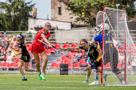 Polska Liga Lacrosse: AZS Walkirie Katowice 9:8 Lax Warriors Wrz  Foto: Paweł Rychter