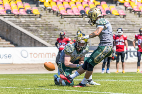 LFA: Armia Poznań - Wilki Łódzkie 28:6 - Golęcin, Poznań 5.  Foto: LepszyPOZNAN.pl / Paweł Rychter