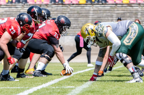 LFA: Armia Poznań - Wilki Łódzkie 28:6 - Golęcin, Poznań 5.  Foto: LepszyPOZNAN.pl / Paweł Rychter