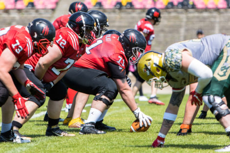 LFA: Armia Poznań - Wilki Łódzkie 28:6 - Golęcin, Poznań 5.  Foto: LepszyPOZNAN.pl / Paweł Rychter