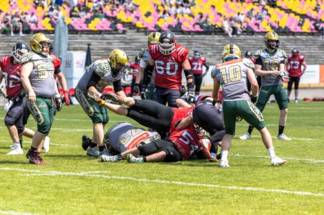 LFA: Armia Poznań - Wilki Łódzkie 28:6 - Golęcin, Poznań 5.  Foto: LepszyPOZNAN.pl / Paweł Rychter