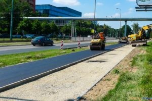 Budowa dróg rowerowych wzdłuż ul. Grunwaldzkiej  Foto: materiały prasowe / PIM