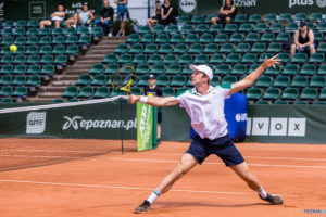 Daniel Michalski (POL) vs Botic Van De Zandschulp (NED) - Poznan  Foto: materiały prasowe / Paweł Rychter / Poznań Open 2021