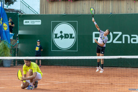 Poznań Open 2021 - debel finał Karol Drzewiecki, Aleksandar Vu  Foto: lepszyPOZNAN.PL/Piotr Rychter