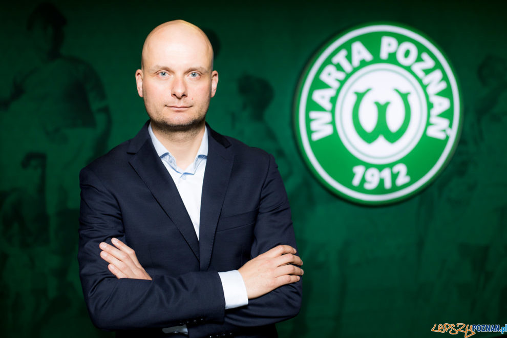 Bartosz Wolny prezes Warty Poznań  Foto: materiały prasowe / Klaudia Berda / Warta Poznań