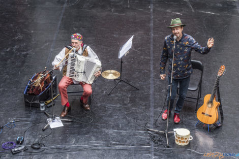 "Dziadowski Blues" Jacek Hałas i Jarek Kaczmarek  Foto: lepszyPOZNAN.pl/Ewelina Jaśkowiak