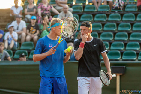 Poznań Open 2021 - debel finał Karol Drzewiecki, Aleksandar Vu  Foto: lepszyPOZNAN.PL/Piotr Rychter