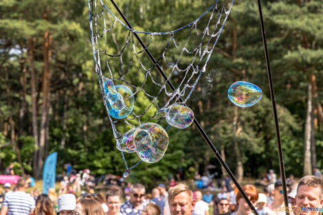 Festiwal Baniek Mydlanych na Polanie Harcerza - Poznań 11.07.20  Foto: LepszyPOZNAN.pl / Paweł Rychter