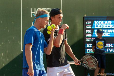 Poznań Open 2021 - debel finał Karol Drzewiecki, Aleksandar Vu  Foto: lepszyPOZNAN.PL/Piotr Rychter