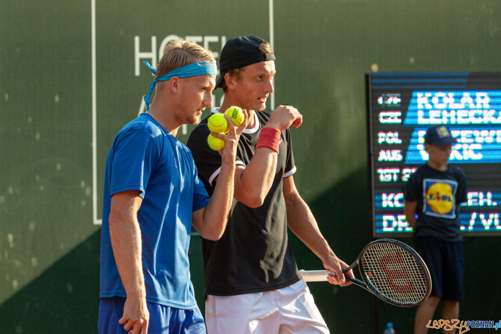 Poznań Open 2021 - debel finał Karol Drzewiecki, Aleksandar Vu  Foto: lepszyPOZNAN.PL/Piotr Rychter