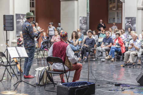 "Dziadowski Blues" Jacek Hałas i Jarek Kaczmarek  Foto: lepszyPOZNAN.pl/Ewelina Jaśkowiak