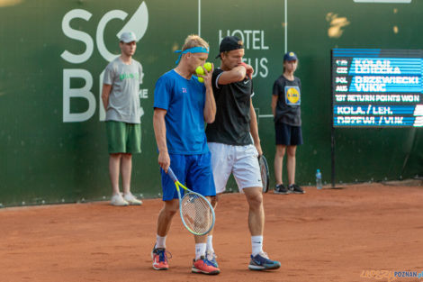 Poznań Open 2021 - debel finał Karol Drzewiecki, Aleksandar Vu  Foto: lepszyPOZNAN.PL/Piotr Rychter