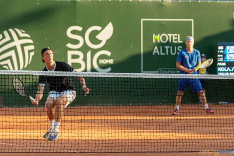 Poznań Open 2021 - debel finał Karol Drzewiecki, Aleksandar Vu  Foto: lepszyPOZNAN.PL/Piotr Rychter