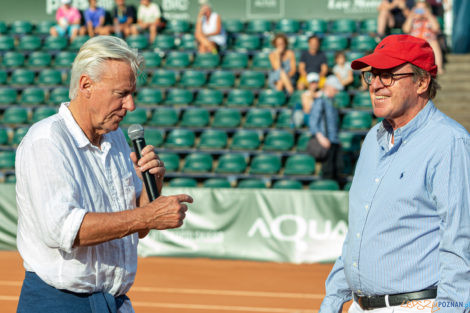 Poznań Open 2021 - Björn Borg, Wojciech Fibak  Foto: lepszyPOZNAN.PL/Piotr Rychter