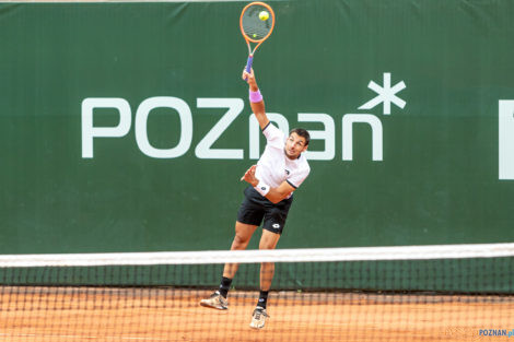 Poznań Open 2021 -  finał singla Bernabe Zapata Miralles (ESP)  Foto: lepszyPOZNAN.PL/Piotr Rychter