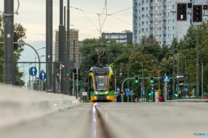 Tramwaj, rondo Rataje  Foto: lepszyPOZNAN.PL/Piotr Rychter