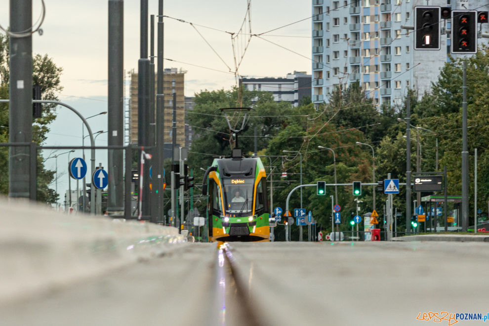 Tramwaj, rondo Rataje  Foto: lepszyPOZNAN.PL/Piotr Rychter