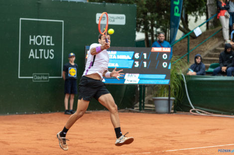 Poznań Open 2021 -  finał singla Bernabe Zapata Miralles (ESP)  Foto: lepszyPOZNAN.PL/Piotr Rychter