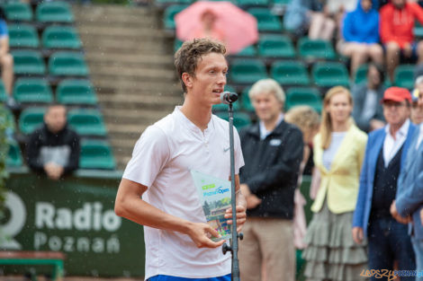 Poznań Open 2021 -  finał singla Bernabe Zapata Miralles (ESP)  Foto: lepszyPOZNAN.PL/Piotr Rychter