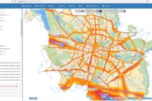 Hałas w mieście - mapa akustyczna  Foto: sip.geopoz.pl