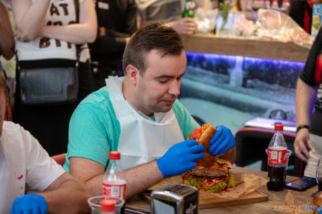 3. Wielki Challenge Hot Burger Champion James Star  Foto: lepszyPOZNAN.PL/Piotr Rychter