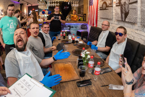 3. Wielki Challenge Hot Burger Champion James Star  Foto: lepszyPOZNAN.PL/Piotr Rychter